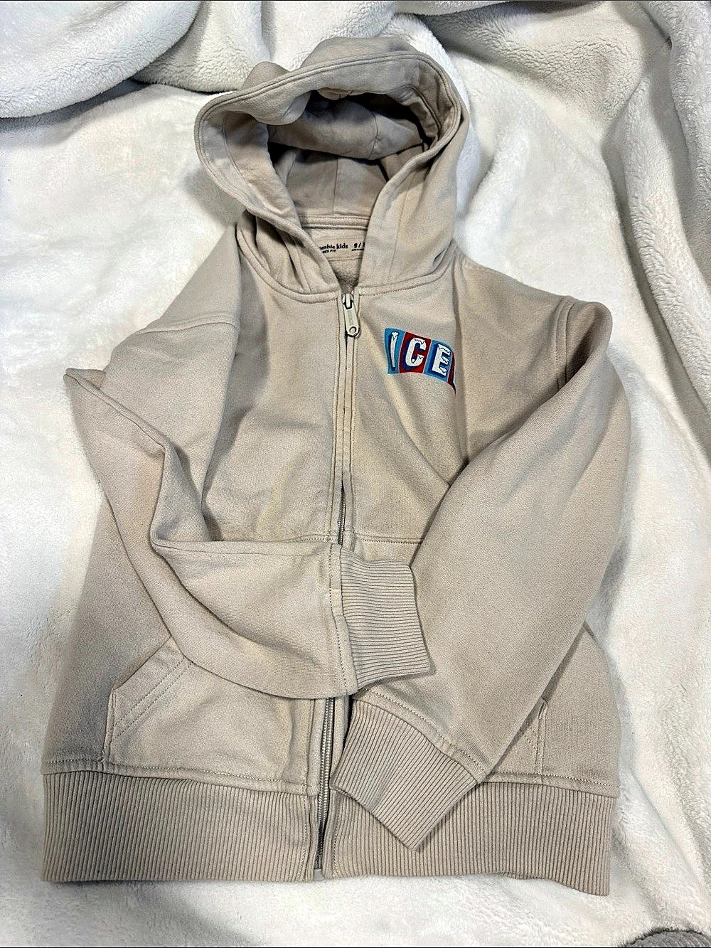Abercrombie Kids ICEE Full-Zip Hoodie Girls 9/10
